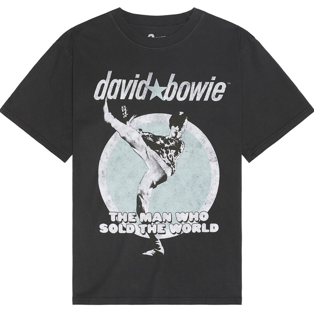 David Bowie The Man Who Sold The World Boxy Tee Unisex Front graphic t-shirt NEW